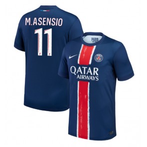 Billiga Paris Saint-Germain Marco Asensio #11 Hemmatröja 2024-25 Kortärmad